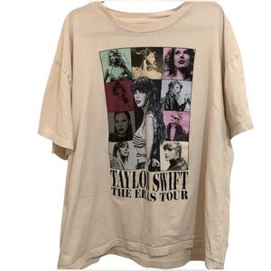 - Taylor Swift Eras Tour band T-shirt EUC